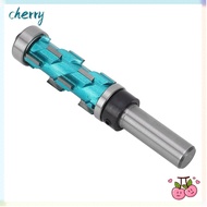 CHERRY Spiral Trimmer Bit, Spiral Flute Design 1/2 Inch Shank Flush Trim Router Bit, Durable Double 