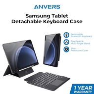 Anvers Detachable Magnetic Keyboard Case for Samsung Tab S11/S10/S9/S8 Ultra/S10/S9 FE Plus/A9 Plus