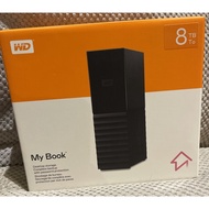 WD My Book 8TB Black - HD HDD External Hard Drive 3.5"