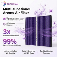 PM2.5 Fragrance Cabin air filter for VOLVO XC90 V90 S90 XC60 S60 V60 31407748