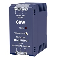 Power Supply Output Voltage: 24V DC 2.5A