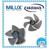 MILUX/ DAWA Gale Fan / Turbo Fan Blade 8" / 12" (RANDOM COLOR)