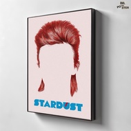 Stardust David Bowie Frameblock Movie Poster - Home Decor Wall Decoration Display