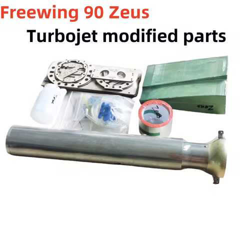 Freewing 90 Zeus Turbojet modified parts