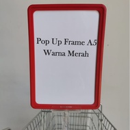 Pop Up Frame A5 Pop Up Frame Mall Pop Up Frame Supermarket Price Board Mall Price Board - Supermarke