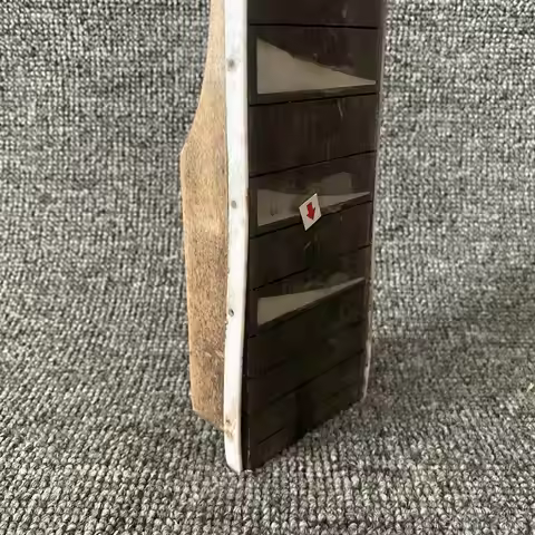 AN483 Unfinished 4 Strings Electric Bass Neck Original and Genuine Jackson No Frets No Paints DIY Gu