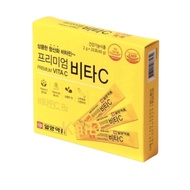 { พร้อมส่ง } วิตามินซีเกาหลีแบบผง  พรีเมี่ยมวิต้าซี  IIlyang Premium Vita C 500mg.  1 กล่อง /20 ซอง