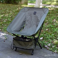 【TikTok】Outdoor Camping Chair Portable Foldable Leisure Table and ChairhelinoxMoon Chair Camping Fishing Chair