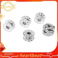 [Hot-Sale] Domestic sewing machine bobbin case + 4 bobbins  fit, ,singer + more