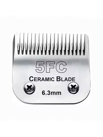 5FC Blade Dog Grooming Clipper Replacement Blades Compatible with Andis Dog Clippers,Detachable Cera