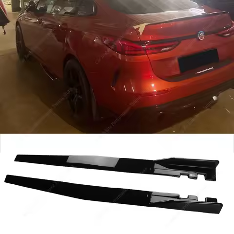 Side Skirts Extension Rocker Panels Lip Splitters For BMW F44 216d 218i 218d 220i 220d M235i 4-door 