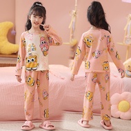 Flash Sale Baby Clothes Teen's Long Sleeve Round-Neck Children's Clothing Breathable Girl's School U