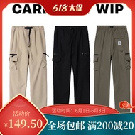 🏅carhartt Kahart Functional Fall Overalls Trousers Multi-Pocket Waterproof Straight-Leg Pants Casual