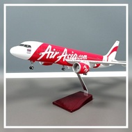 *****Airbus A320 Aircraft Model Airasia Length 46 Cm. (With Lights)