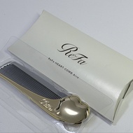 包平郵 ReFa HEART COMB Aira 香檳金梳子 防靜電梳