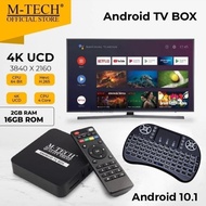 M-TECH TV BOX WIFI SMART TV BOX -Colorblind