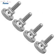 【Anna】Screw Glass Lock Hand Tighten Knurl Head Knurled Screw M GB M3*3/M3*4/M3*5/M3*6