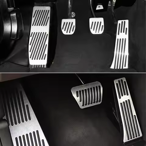 For BMW 3 5 series E30 E32 E34 E36 E38 E39 E46 E87 E90 E91 X5 X3 Z3 Foot Rest Fuel Brake Gas Pedal P