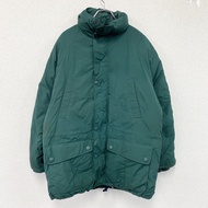 90年代 Eddie Bauer 鵝絨服，綠色，M碼，古著。