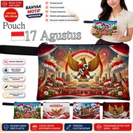 August 17 Souvenir Wallet | 17 August Souvenir Pouch | Size 24 x 14 cm DTP