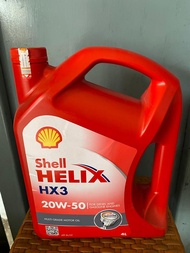 Oli Mobil Shell Helix Hx3 20W-50 4Liter Original