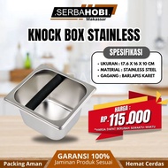Knock Box Coffee Silver | Stylish & Durable Barista Accessories
