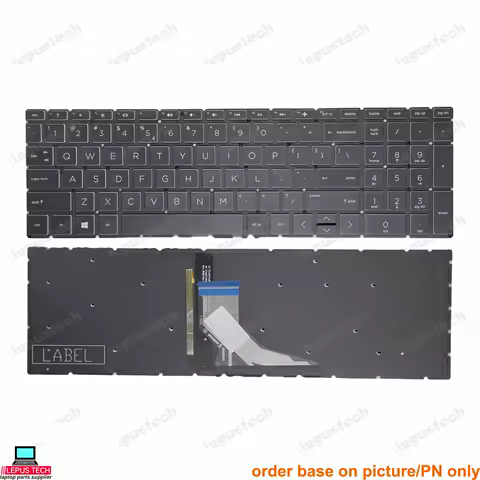 New keyboard for HP 15-CN 15-CP 17-BY 15-CX Q210 W134 15-CW C151 I133 MAX 16-A zhan99 G2 G3 Crystal 