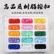 T5 Resin Snap Button Snap Button Invisible Snap Button Multicolor Baby Seamless Snap Button Button H
