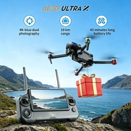 Professional Drone AE30 Utral : With 3 - Axis Gimbal, 10KM Flight, Inbox Airdrop Fish Drone, 48Min E