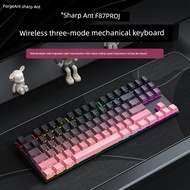 mechanical keyboard keyboard wireless keyboard Sharp Ant F87Pro Mechanical Keyboard Wireless Three-M