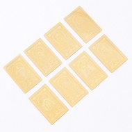 Eight Patronus Series Gold Mobile Phone Stickers Pure Gold 999 Manjusri Bodhisattva Manjusri Bodhisa