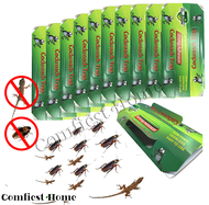 [SG Stock] 10 Traps (1box) Cockroach Trap Lizard Trap Glue Sticky, Lizard Repellent Pest Stop Lizard killer, Roach Traps Killer, Glue Sticky Bait Cather, Professional Quality Glue Boards Bugs Insects (Pest Control)