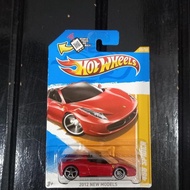 Hotwheels Ferrari 458 Spider