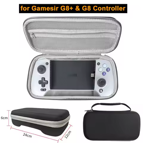 EVA Carrying Case for Gamesir G8+/G8 Controller Portable Storage Bag Shockproof Dustproof for Gamesi