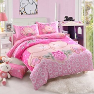 J-TEX - Forever Friends 正版授權 1388針柔絲棉床品套裝 (床笠+枕袋+被袋) 卡通套裝 (FF036-1058)