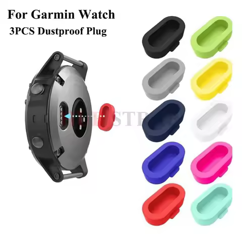Dustproof Plug Charging Port Protector Cap For Garmin Fenix 8 7 7S 7X 6 6X 5 5S 5X Forerunner 570 97