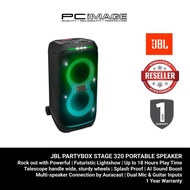 JBL Partybox Stage 320 Portable party speaker with wheels