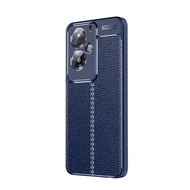 For OPPO A79 A 79 OPPOA79 5G 2023 Leather Texture Phone Case Shockproof Silicone Protection Bumper B