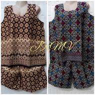 Terno Sleeveless 100% Cotton with Side Pocket (Assorted) – Plus Size Pambahay Terno, Cotton Sleevele