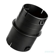 Zuo 4Inch Black PVC  Connector Aquarium Tube Joint Plumbing Connection Adapter