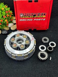 ครัชโซนิค6สปริงแผ่นครัช6แผ่นชุดครัชโซนิคแปลงใส่125แบบ6สปริงรองรับได้60แรงม้า