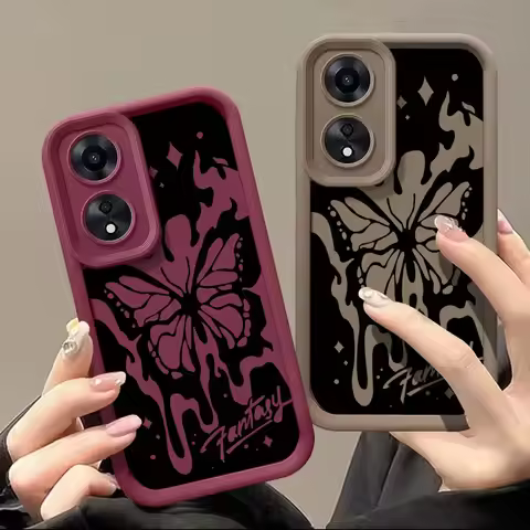 For OPPO A60 Case OPPO A96 A76 A36 A78 A58 A57 A38 A18 A17K 4G 5G Anti fall dustproof Matte shell pr