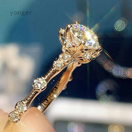 1 carat moissanite vintage lace open ring with pt950 platinum plated diamond ring