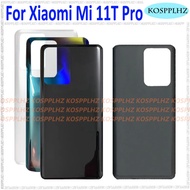 KOSPPLHZ For Xiaomi Mi 11T Pro Back Battery Cover Case Housing Rear Parts For Xiaomi Mi 11T Pro Batt