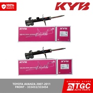 KYB KAYABA Excel G Front Shock Absorber Toyota Avanza  2006 - 2012 333453 333454 1set