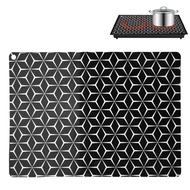 Large Induction Hob Protector Mat, 52x78cm Silicone Induction Protective Cover- (Magnetic) Cooktop Scratch Protector for Induction Stove,Multifunctional Silicone Mats by KitchenRaku