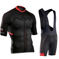 NW Cycling Jersey Summer Men Women Short-Sleeved Cycling Jersey Sweat-Absorbent
