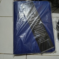 HICE Premium Zip Album Card Binder 9 Pocket Binder Pokemon Magic Color Cards biru