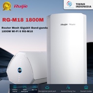 Ruijie Reyee RG-M18 1800M Wifi 6 Dualband Gigabit Mesh Router Repeater