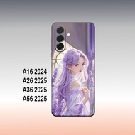 Samsung A16 Softcase A26/ A36/ A56/ A76/ - Flexible Black Silicone Phone Cover Casing